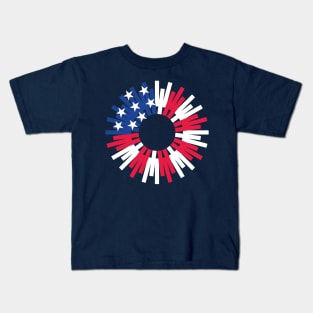 Star Spangled Fireworks Kids T-Shirt